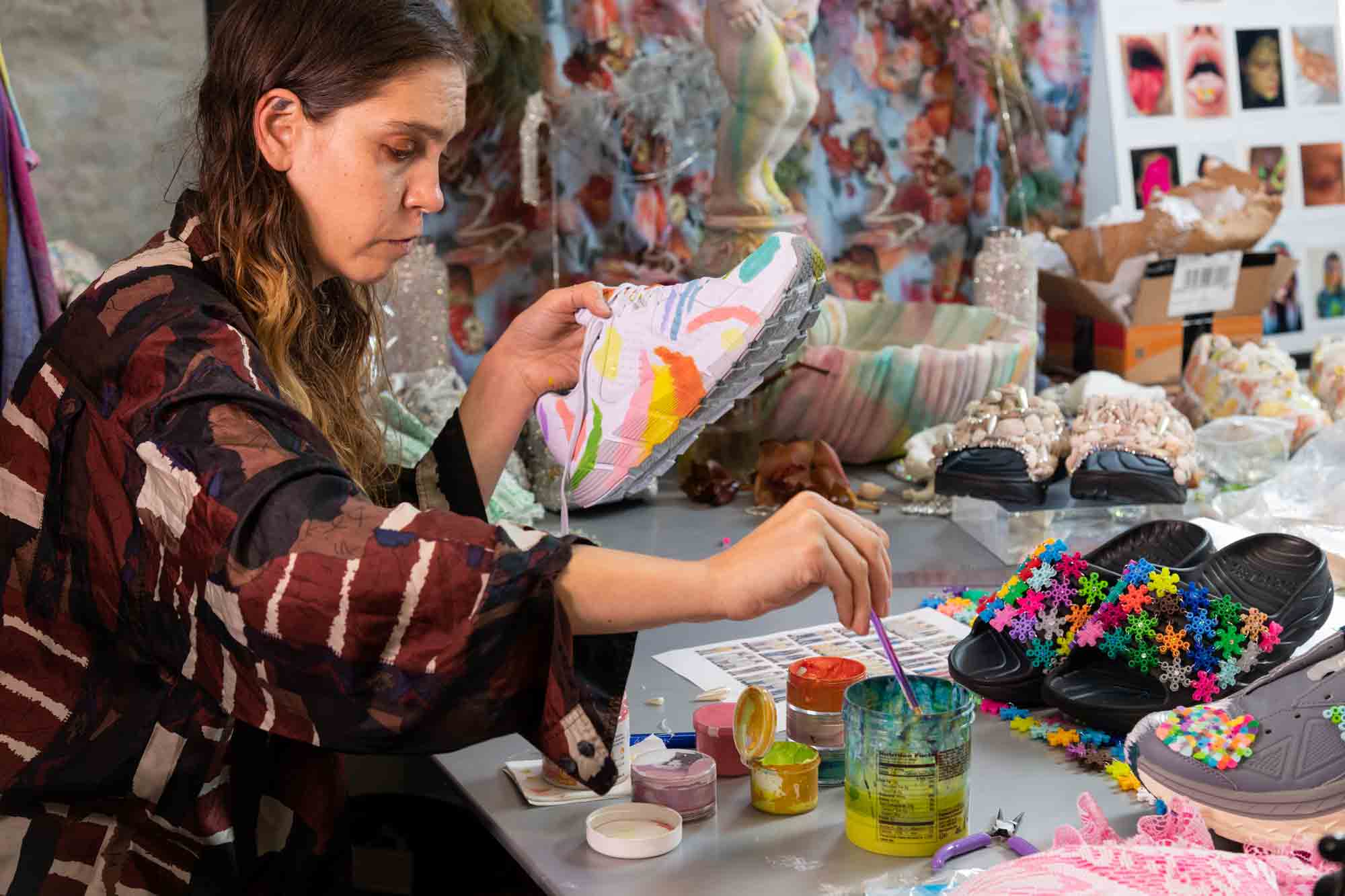 Catwalk in comfort: How designer Hillary Taymour made HOKA runway ready for New York Fashion Week